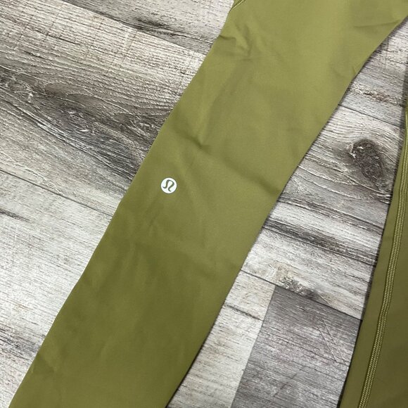 Lululemon Athletic Fast & Free HR Tight 25” Yoga Pants NWT Bronzed Green Size 2 - Picture 9 of 10